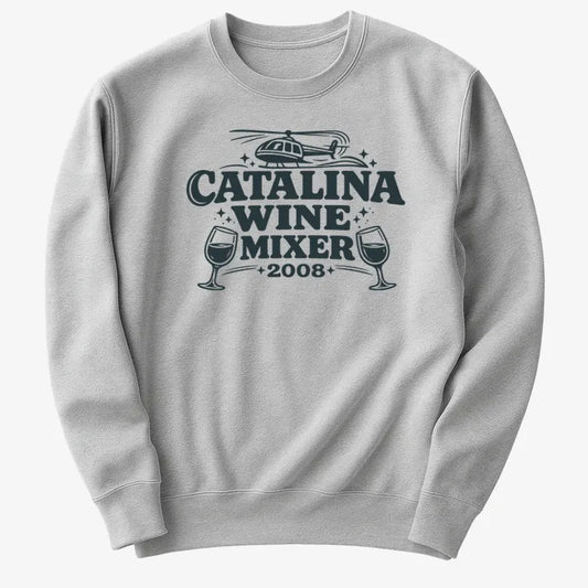 Catalina Wine Mixer-Sweater-Gray Heather