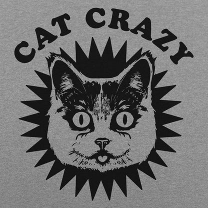 Cat Crazy Wide Eyed Cat Face