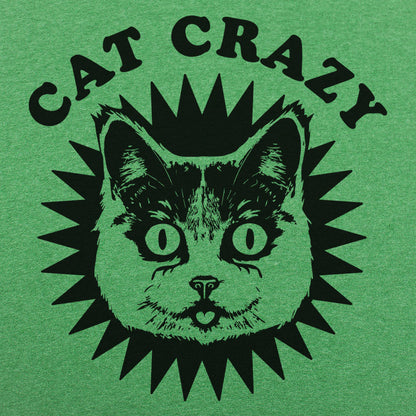 Cat Crazy Wide Eyed Cat Face