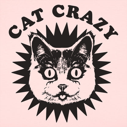 Cat Crazy Wide Eyed Cat Face