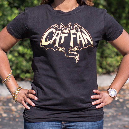 Cat Fan Bat Wings Design