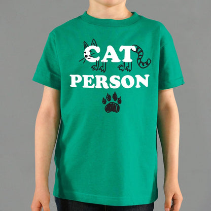 Cat Person Cat Face Paw Print Design