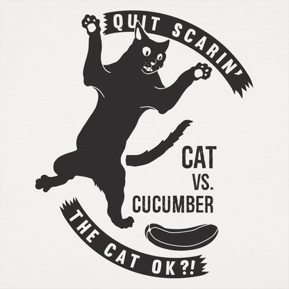 Cat Versus Cucumber, Startled Cat Meme