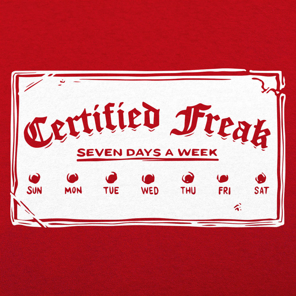Certified Freak