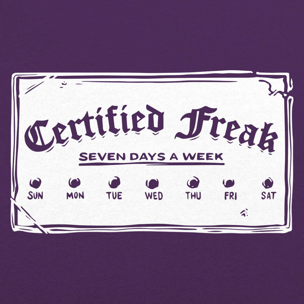 Certified Freak