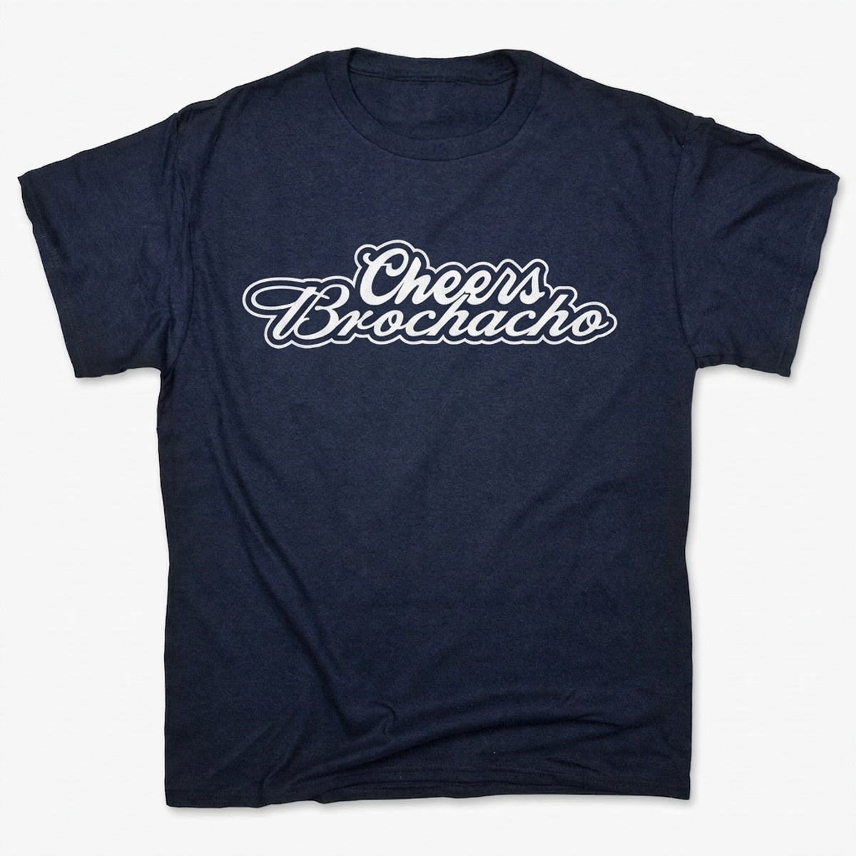 Cheers Brochacho Cinco de Mayo Drinking Toast in Navy Blue