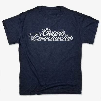 Cheers Brochacho Cinco de Mayo Drinking Toast in Navy Blue