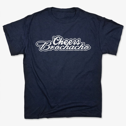 Cheers Brochacho Cinco de Mayo Drinking Toast in Navy Blue
