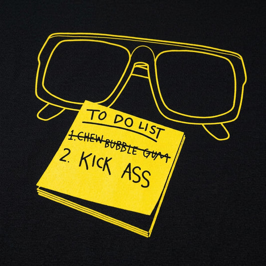 Chew Bubble Gum Kick Ass To Do List detail