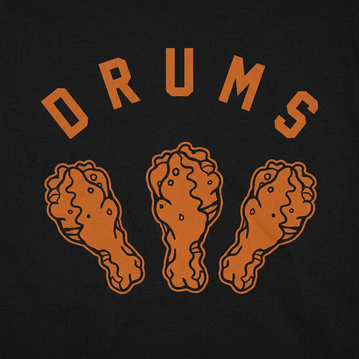 Chicken Drums Graphic detail