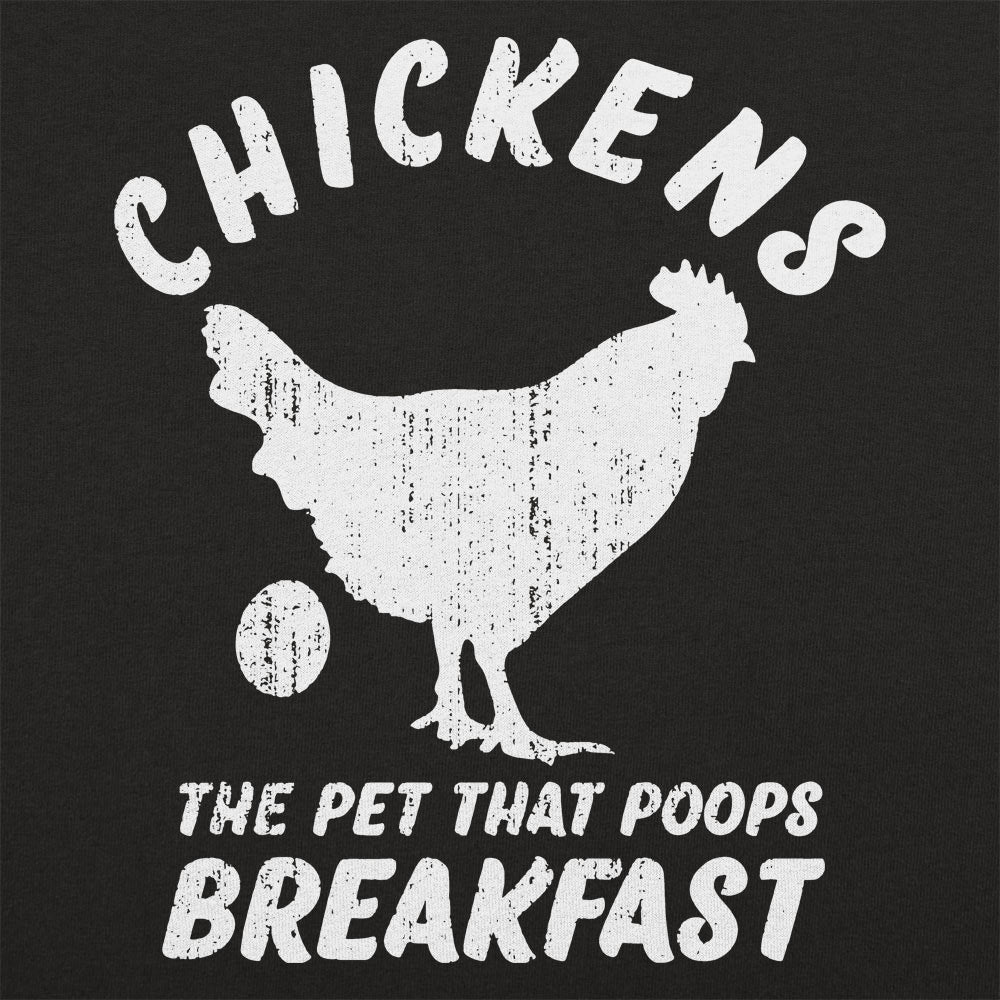 Chickens Poop Breakfast