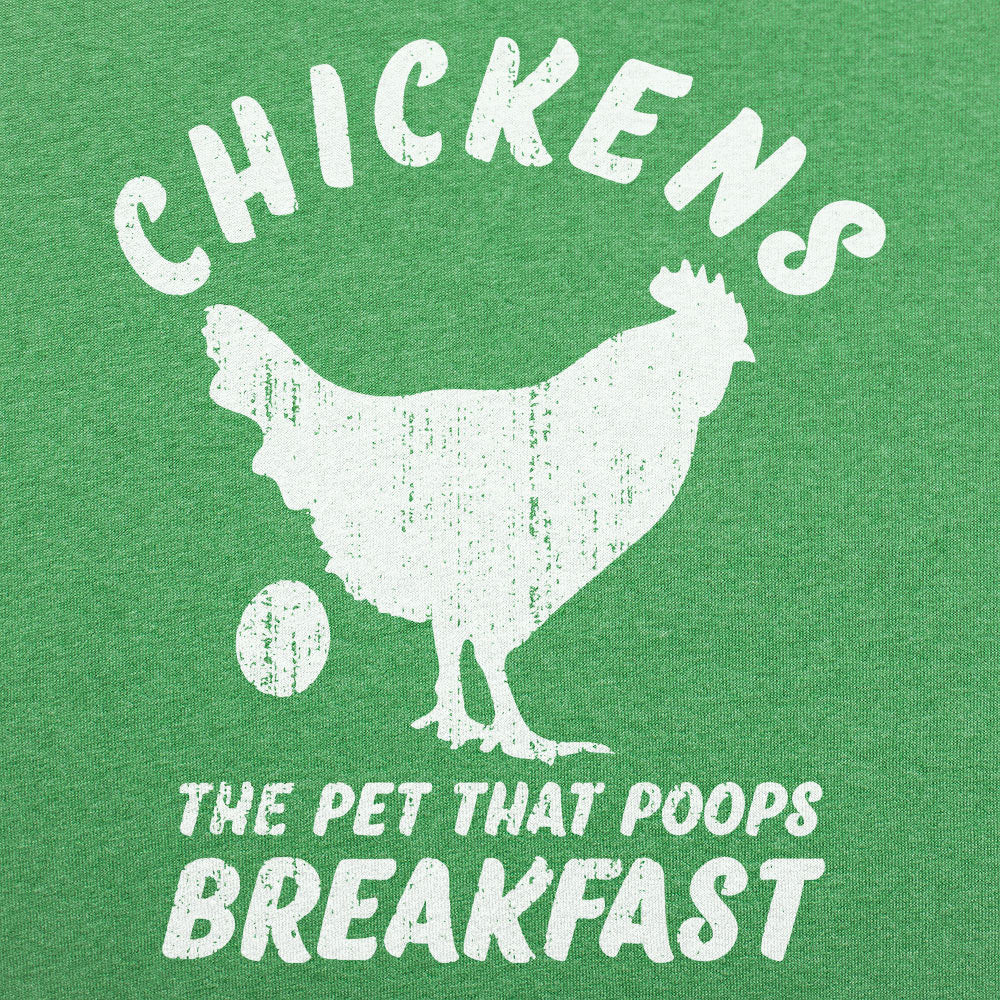 Chickens Poop Breakfast