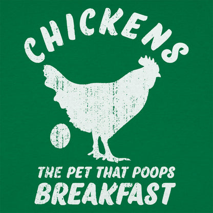 Chickens the Pet That Poops Breakfast