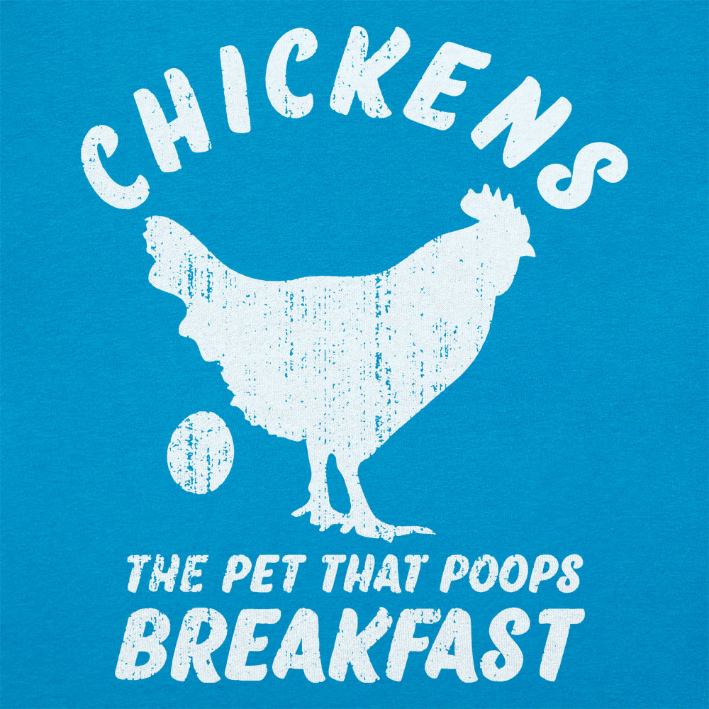 Chickens Poop Breakfast