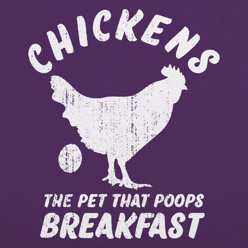 Chickens Poop Breakfast