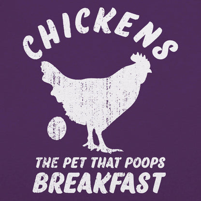 Chickens the Pet That Poops Breakfast