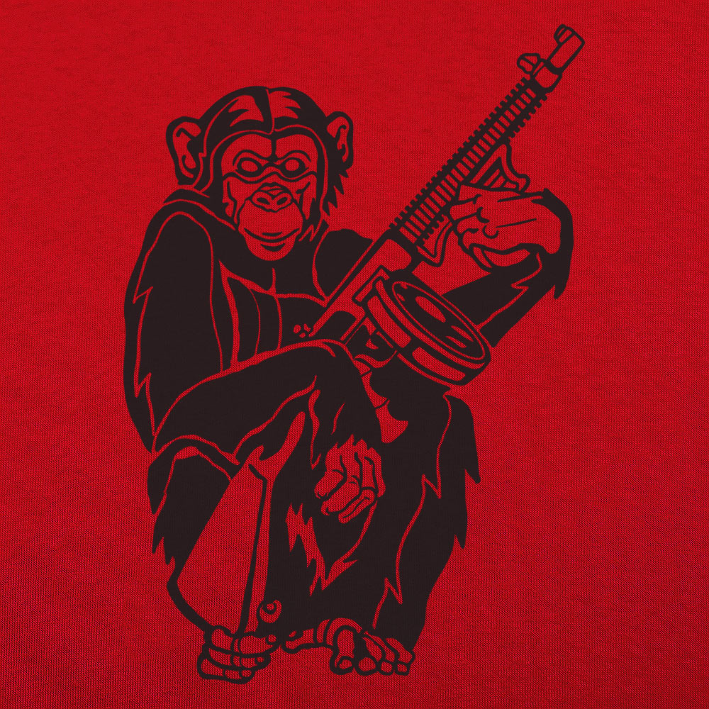 Chimp With A Gun