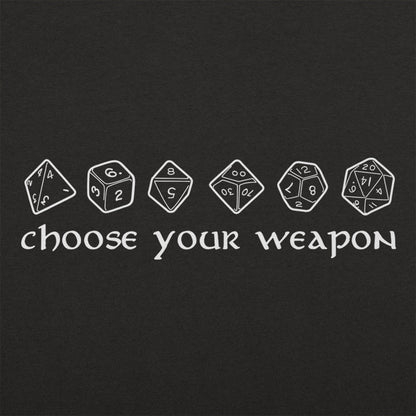 Choose Your Weapon Polyhedral Dice Set