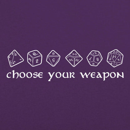 Choose Your Weapon Polyhedral Dice Set