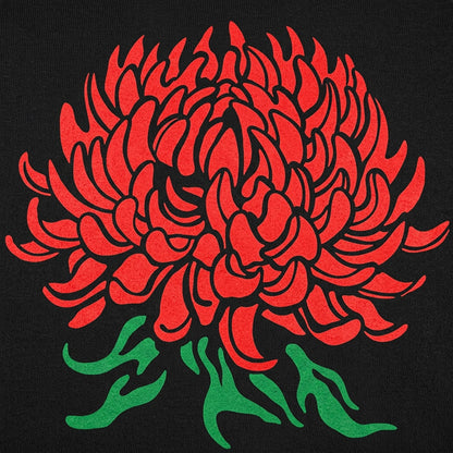 Chrysanthemum Botanical Illustration detail