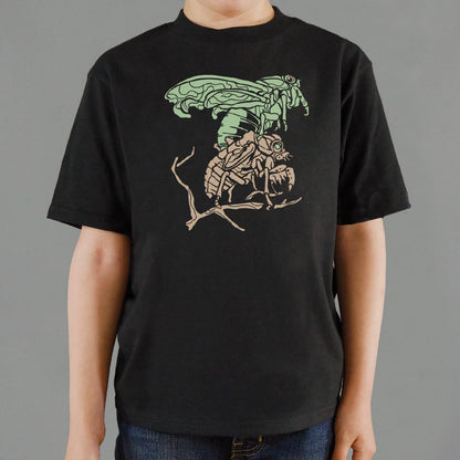 Cicada Molting Graphic