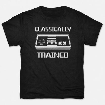 Classically Trained Retro Video Game Controller in Black