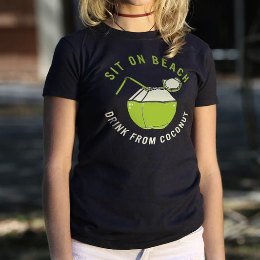 Sit On Beach - 6DollarShirts