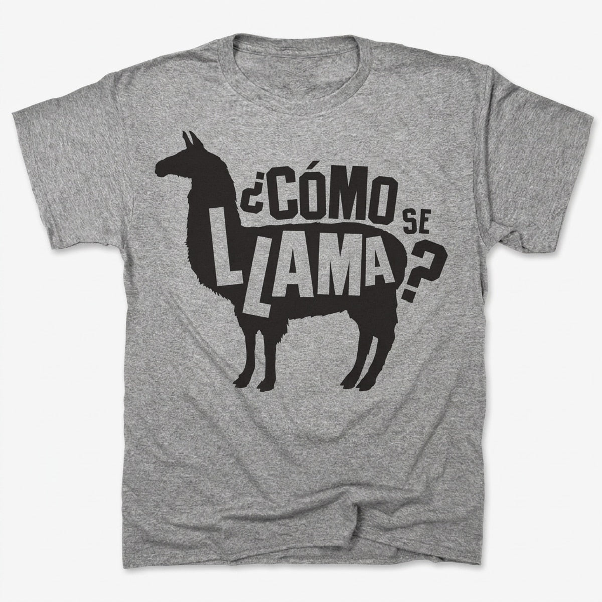Como Se Llama Pun in Gray Heather