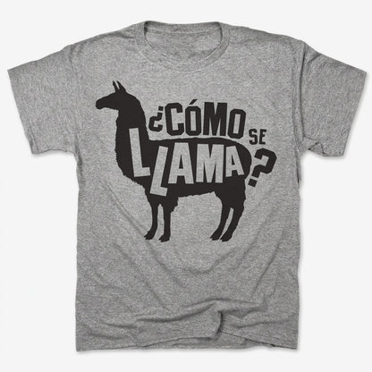 Como Se Llama Pun in Gray Heather