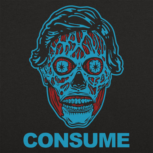 Consume Graphic tee design
