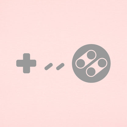 Retro Game Controller Symbols Graphic