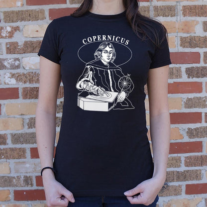 Copernicus Astronomer with Solar System Model