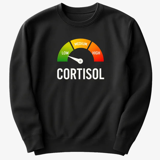 Cortisol Level: LOW-Sweater-Black