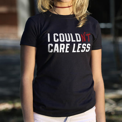 I Couldn't Care Less Grammar Correction Pun