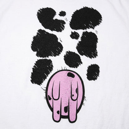 Cow Costume with Udder and Spots Print detail