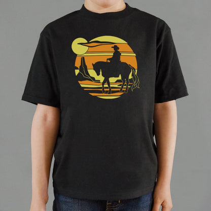 Cowboy Sunset Graphic