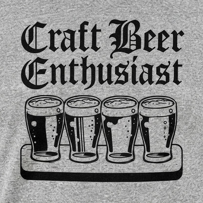 Craft Beer Enthusiast with Beer Flight detail