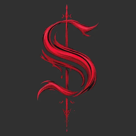 Crimson Scroll T-Shirt graphic tee design