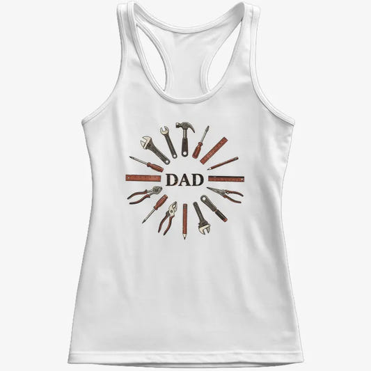 Dad's Toolbox of Love-Women's Tank Top-Snow