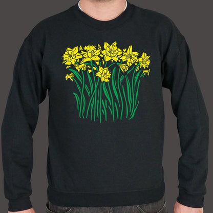 Daffodils Blooming Graphic