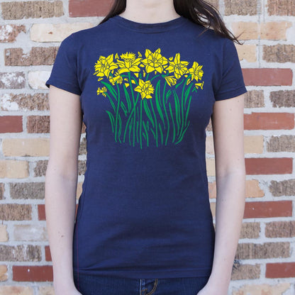 Daffodils Blooming Graphic