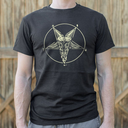 Dairy Devil Goat Pentagram with Ice Cream Cone Horns