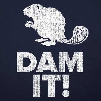 Dam It Beaver Angry Beaver Pun Design
