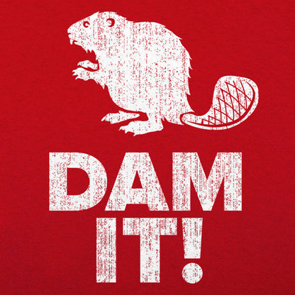 Dam It Beaver Angry Beaver Pun Design