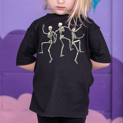 Dancing Skeletons Halloween Trio
