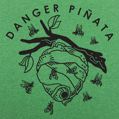 Danger Piñata Bee Hive on Tree Branch