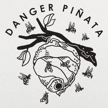 Danger Piñata Bee Hive on Tree Branch