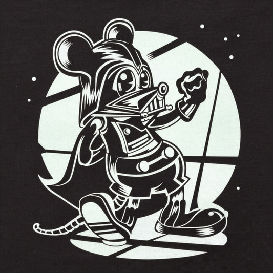 Darth Vermin Villain Mouse Levitating Cheese detail
