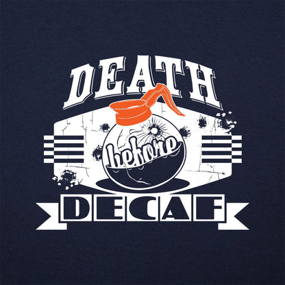Death Before Decaf Coffee Pot Design