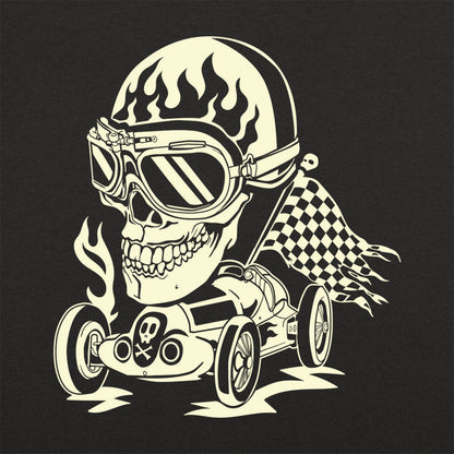 Death Race Skull Racer Graphic